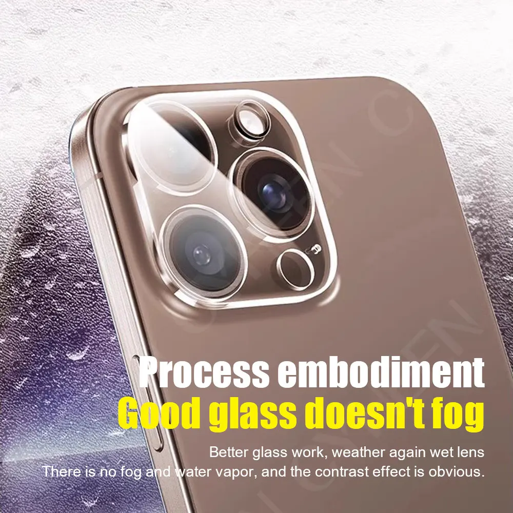 4in 1 Tempered Glass Screen Protector for iPhone 16 15 Plus full cover Camera Protector Film 14 Pro 13 Pro Max Camera Lens 12 11 image 2