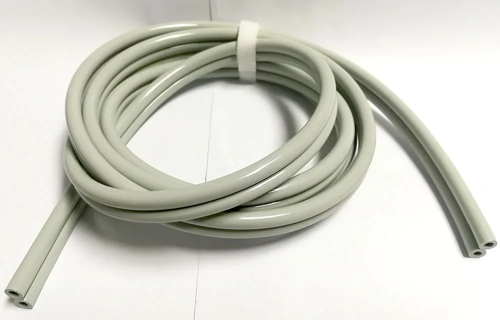 NIBP Cuff TPU Double Tube Blood Pressure Air Hose 2.5 Meter