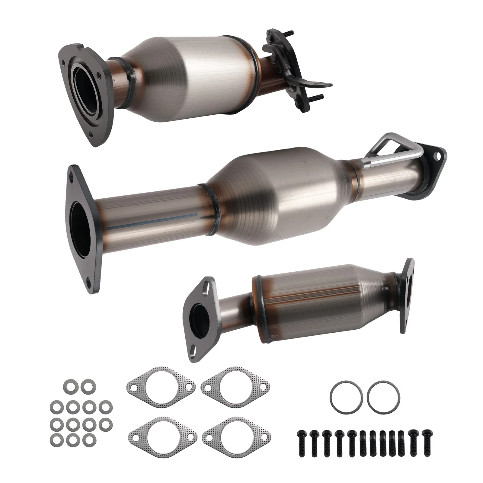 

Kit 3 Exhaust Catalytic Converters Set 16574 for Buick Chevy GMC Saturn 3.6L V6