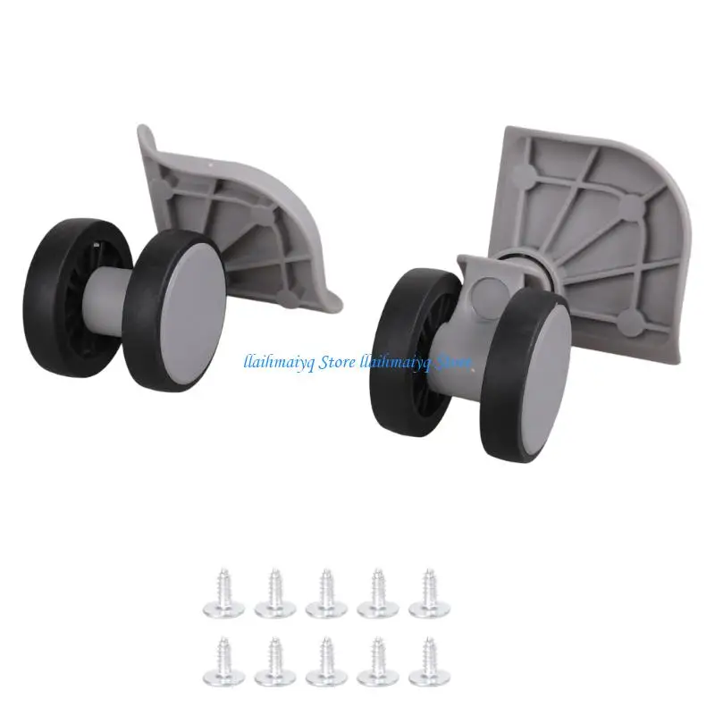 573B Double Wheel Replacement For Trolley Bags Plastic Luggage Replacement