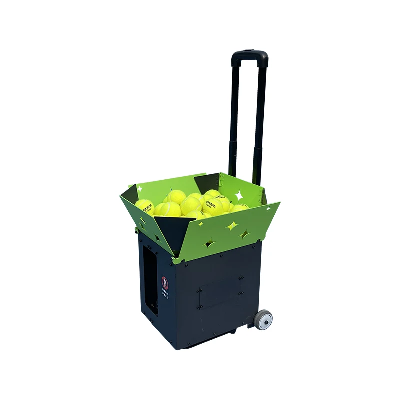 Portable Tennis Ball Machine Throws Training Tennis Balls Machine Practice Tennis Padel Ball Machine