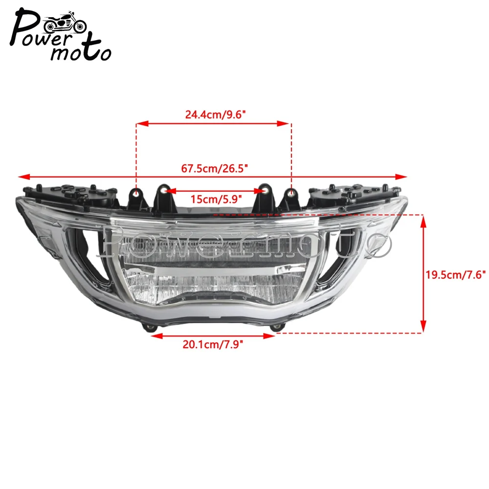 Front Headlight Assembly For Harley Road Glide FLTRX 2024-2026 CVO FLTRXSE FLTRXSTSE 2023-2026 DRL Turn Signal High Low Beam