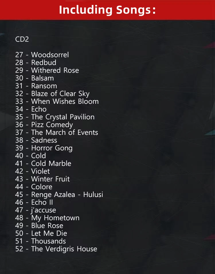 Anime The Apothecary Diaries Satoru Kosaki Música CD Maiores Hits OST Álbum 3pcs Gravação de Música Cosplay Walkman Carro Caixa de Trilha Sonora