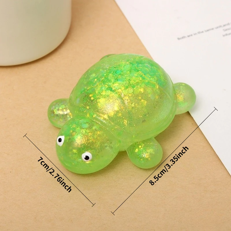 4/6/8pcs Turtle Squeeze Toys, Novelty Sensory Toys for Kids, Back To School Gifts, Toys for Boys Girls, Random Color