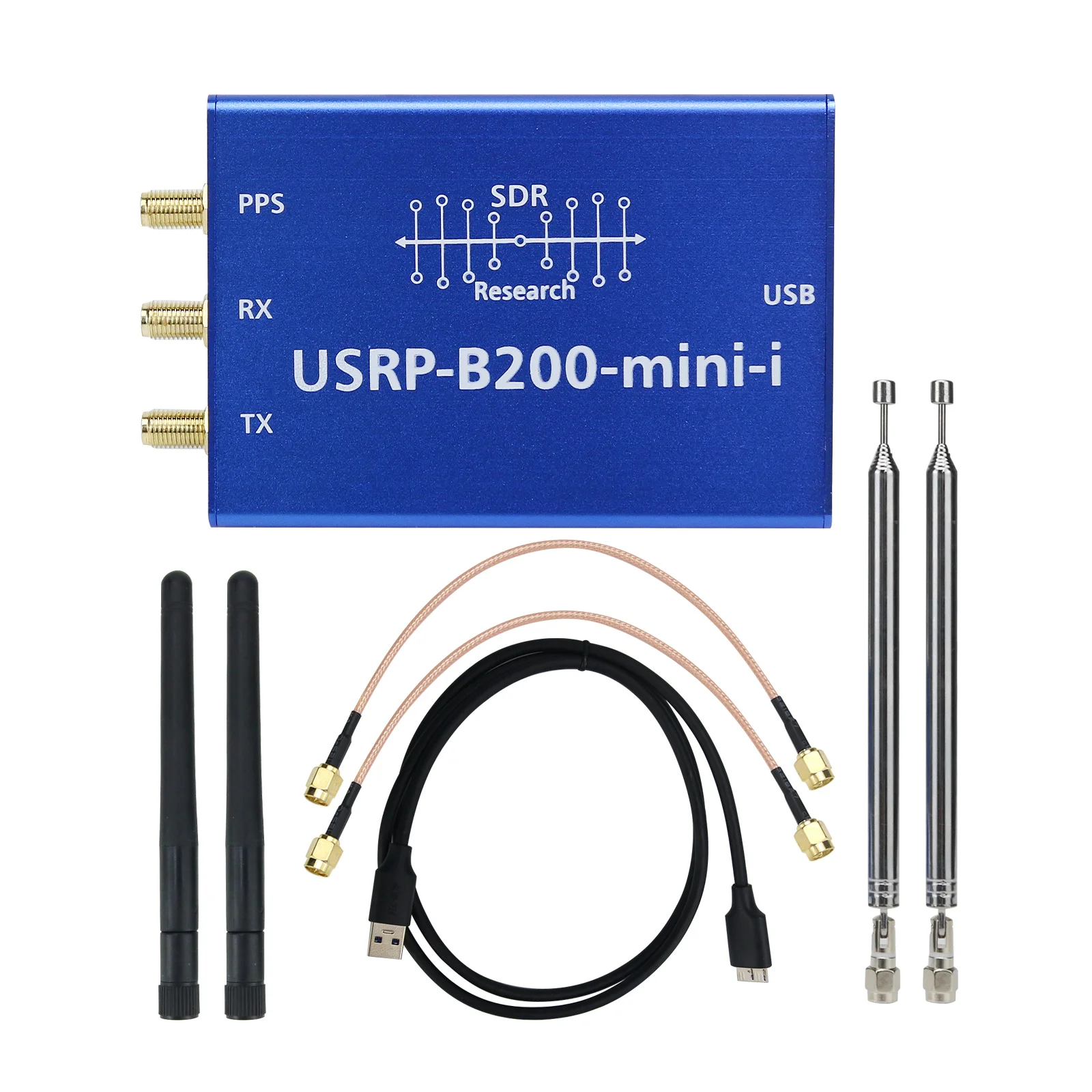【HOT】USRP B200mini-i Kit SDR Software Defined Radio Development Board Supports Full Duplex Communication 70MHz-6GHz for Radios