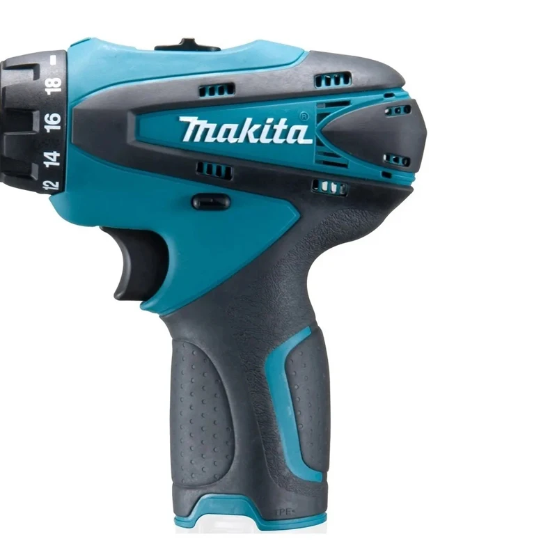 Imagem -04 - Makita-drill Elétrica Portátil sem Fio Chave de Fenda e Bateria de Lítio Ajustável de Velocidades 10.8v