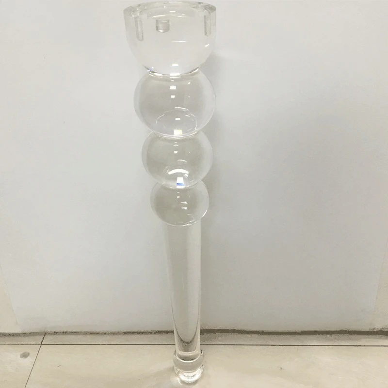

Nordic simple new gourd transparent acrylic table legs furniture accessories