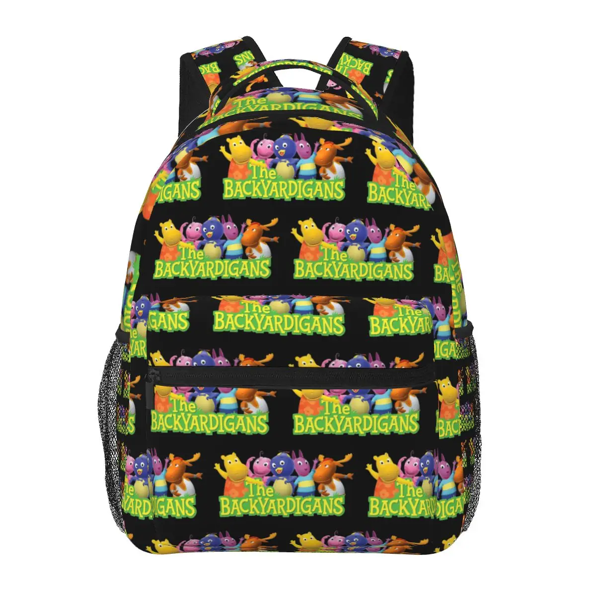 

Backyardigans Funny Backpacks Boys Girls Bookbag Students School Bags Cartoon Laptop Rucksack Shoulder Bag Large Capacity