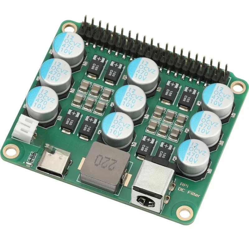 I2S Signal Purifier Isolation Expansion Board CLC Filter for Raspberry Pi4/5/DAC Audio Decoder