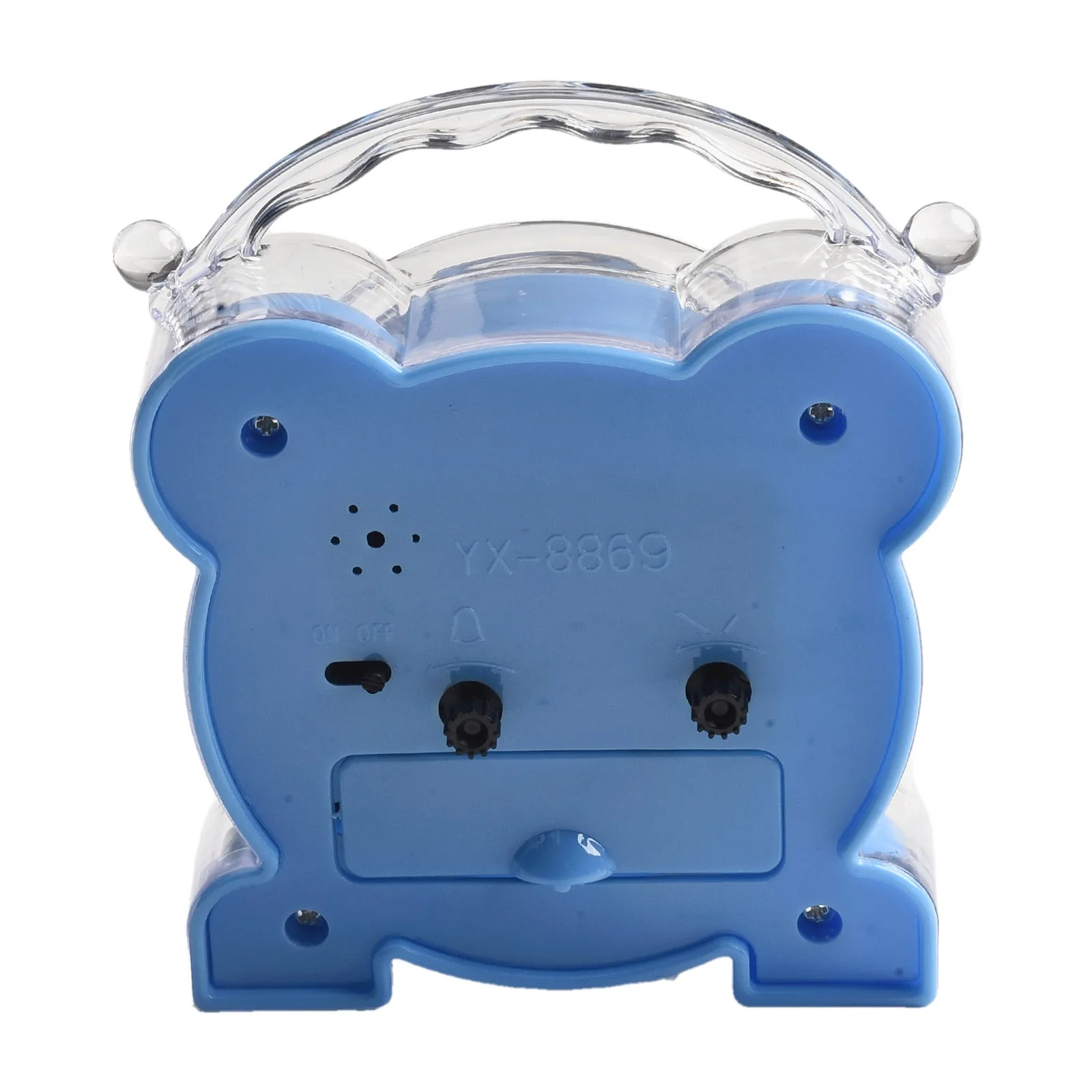 Loud Alarm Clock for Bedroom Bedside Table School Office Desk Home Decor Multiple Alarm Options Compact Plastic Build