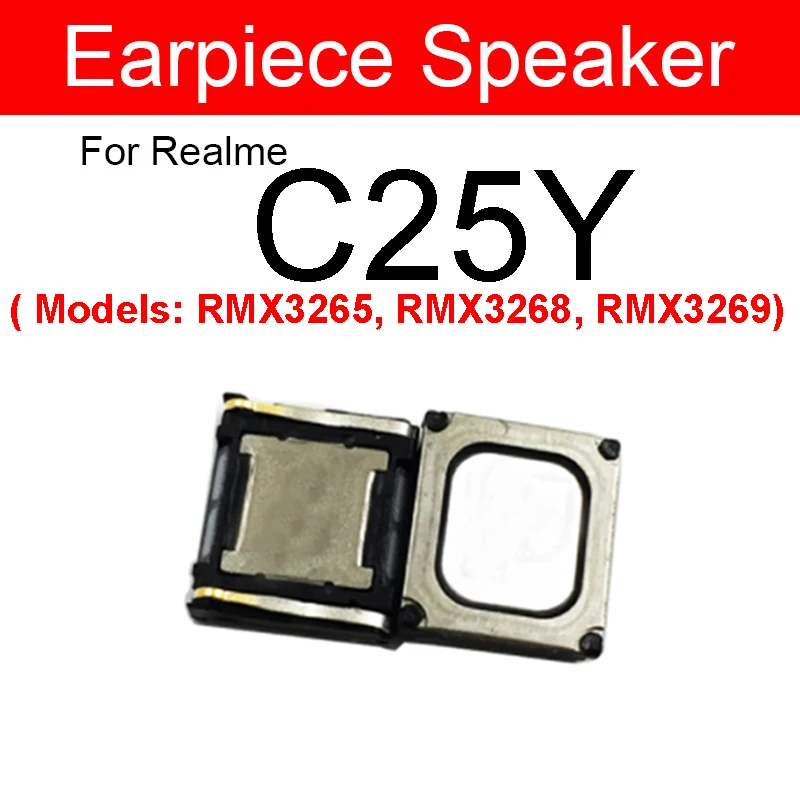 Earpiece Speaker For Realme C1 C2 C3 C11 C12 C15 C17 C20 C21 C21Y C25 C25S C25Y Earphone Speaker Sound Parts