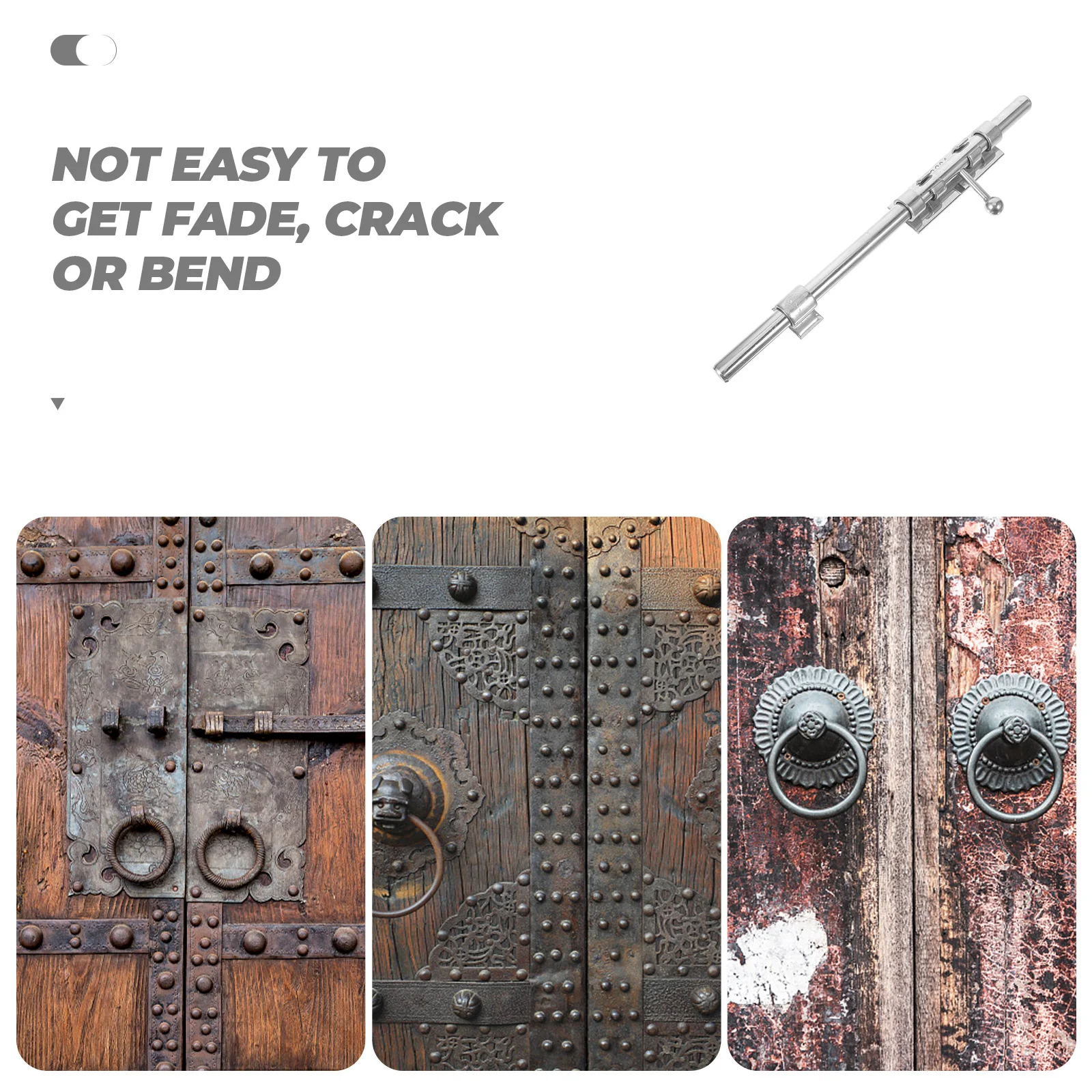 فلوش مزلاج المزالج الشريحة للحمام غرفة نوم الحظيرة قفل الباب مستوى الترباس بوابة الفرنسية باب دافق الترباس المزالج