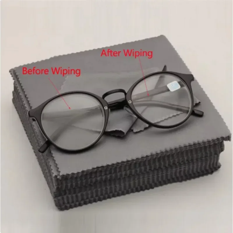 50/100Pcs Microfiber Glasses Cloth Bulk - Soft Lint-Free Lens Wipes for Glasses, Camera & Phone Screen Cleaning