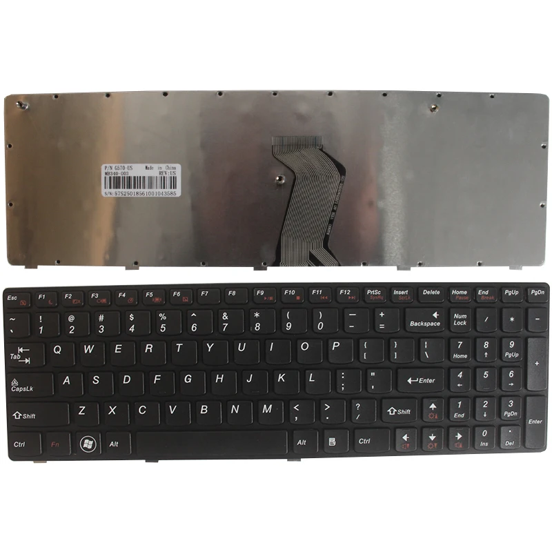 

NEW US/ English Laptop keyboard for IBM LENOVO Ideapad G560 G565 G560A G565A G560E G560L G570G G780 Z560 G770 G780 G780A G770A