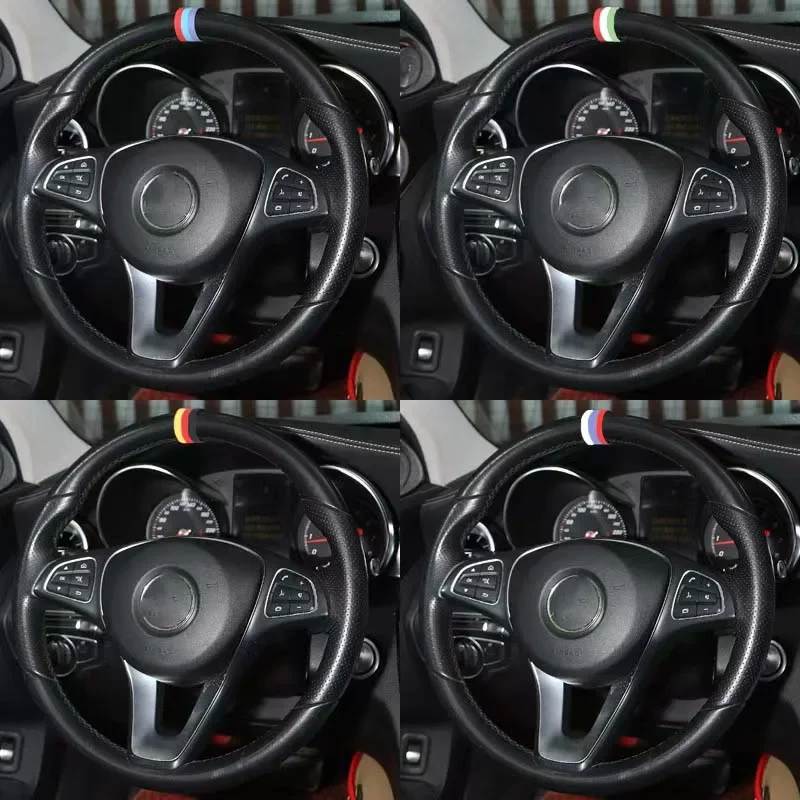 1pcs Universal Car Steering Wheel Booster Personality Decoration Center Line Marking Steering Wheel Return to Normal Alignment