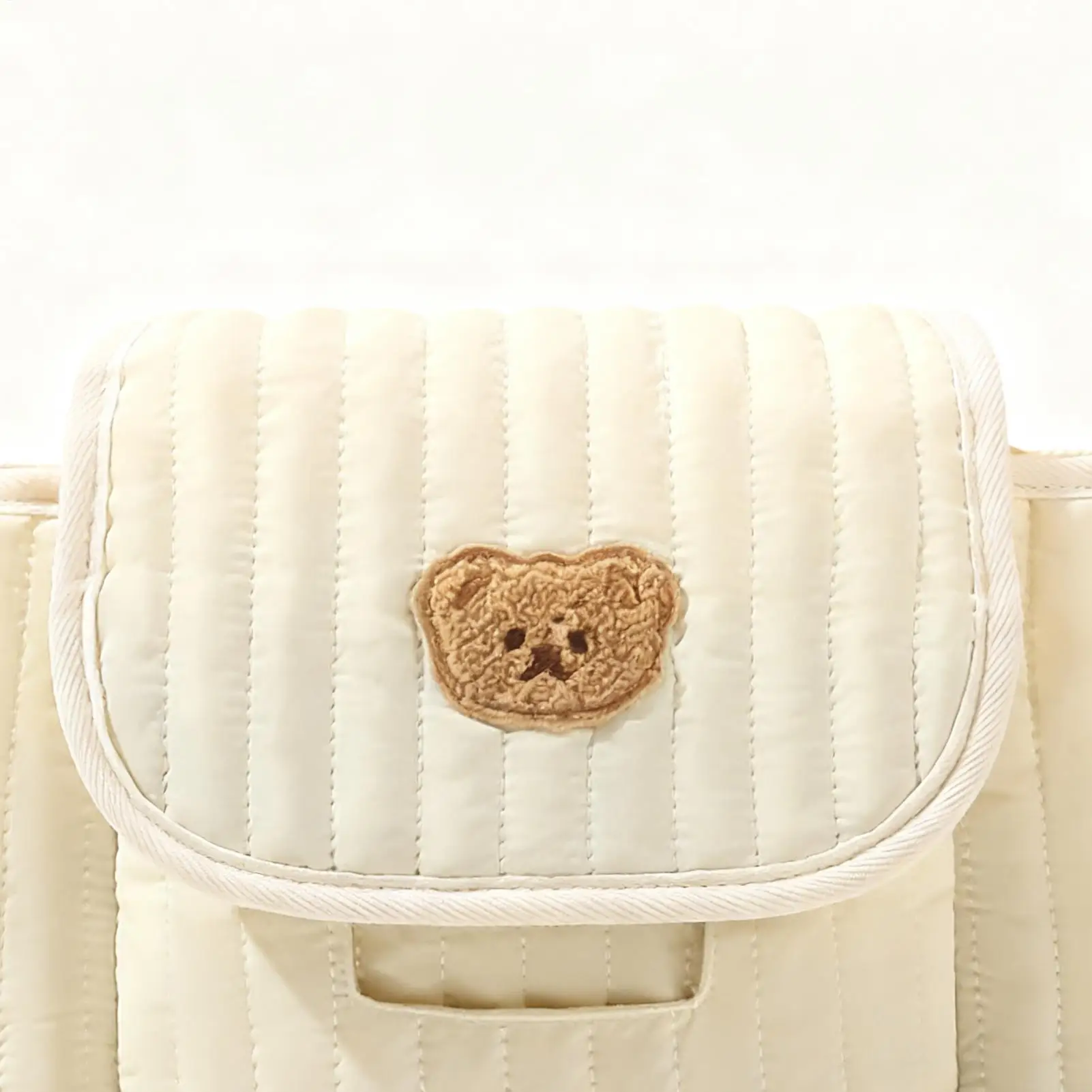 

Stroller Hanging Bag With Tissue Opening Wipes Dispenser With Adjustable Strap Organizer For Diaper Cup Toy Phone Bottle Snack