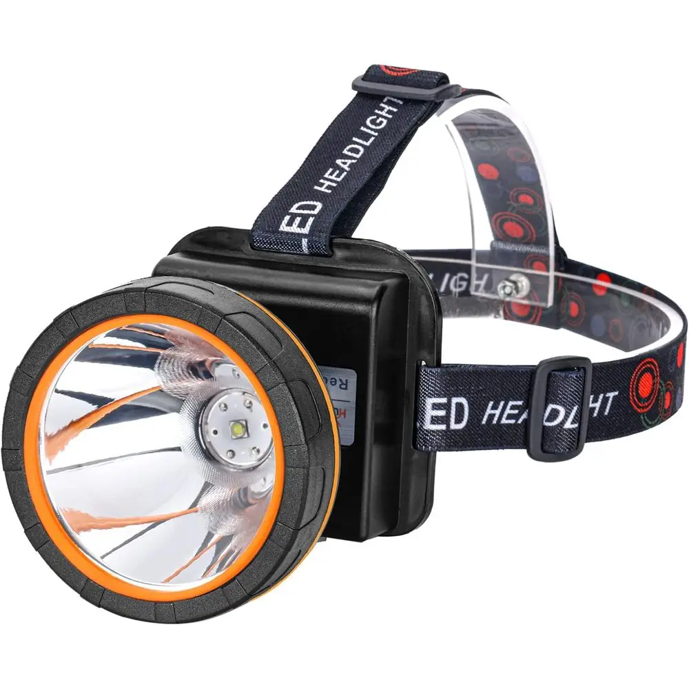 

Сверхяркая светодиодная перезаряжаемая лампа, мощный фонарь для кемпинга, водонепроницаемый светильник 2-в-1, регулируемый, желтый свет