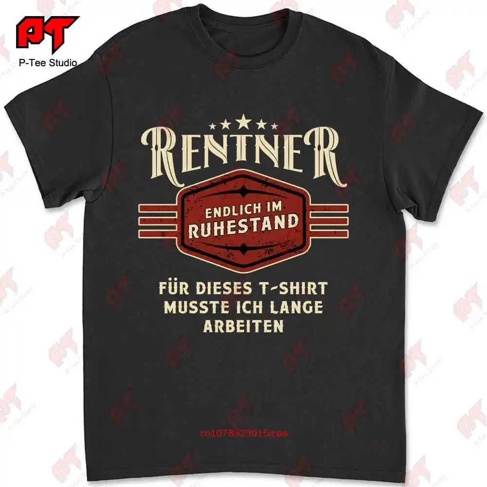 Camiseta holgada de renderich, camisa de renderich, Im Ruhestand Fun Geschenk, HOXU