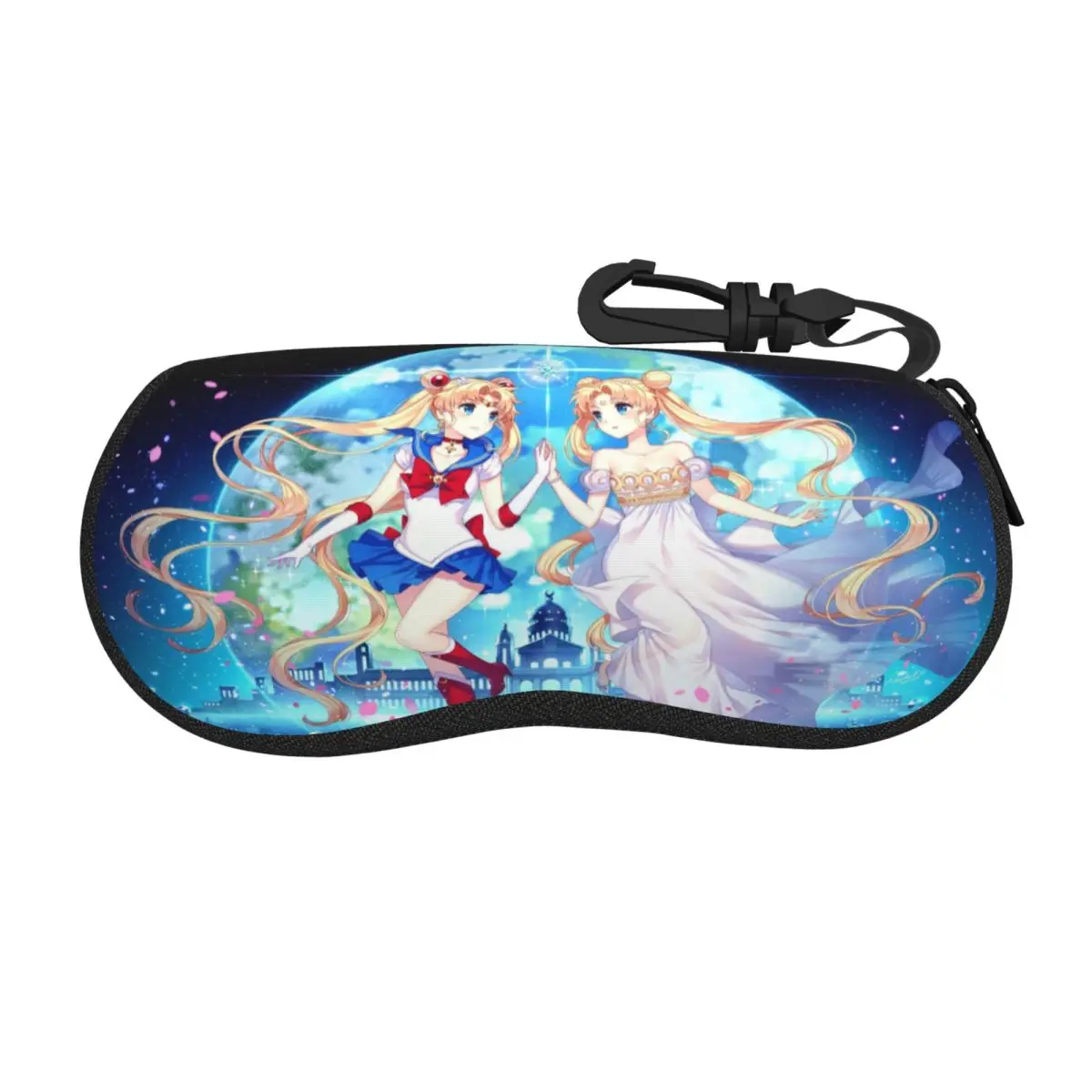 Princess Moon Sailors Glasses Case Girl Boy Travel Sunglasses Storage Box Cute Eye Contacts Case