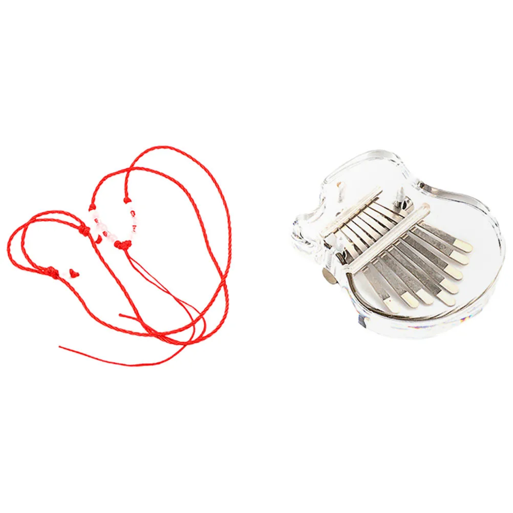 

Acrylic Kalynba Thumb Piano Keylimba Kalimba Clear Finger Music Instrument Small for Beginners