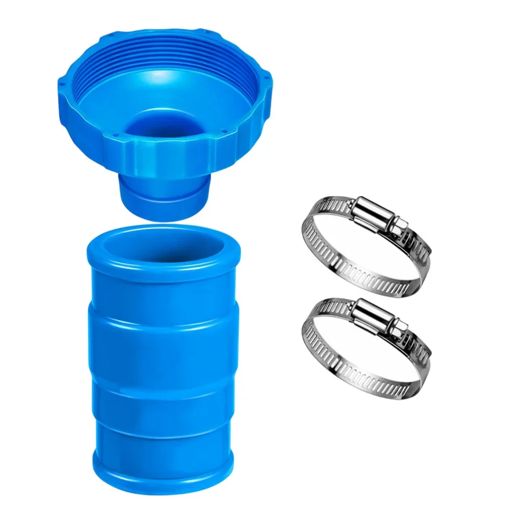 Adapter Kit Compatible With For Intex 11238 For Pool Vacuum Hose Use With Above Ground Pool Return Fountain And Inlet Systems view 2