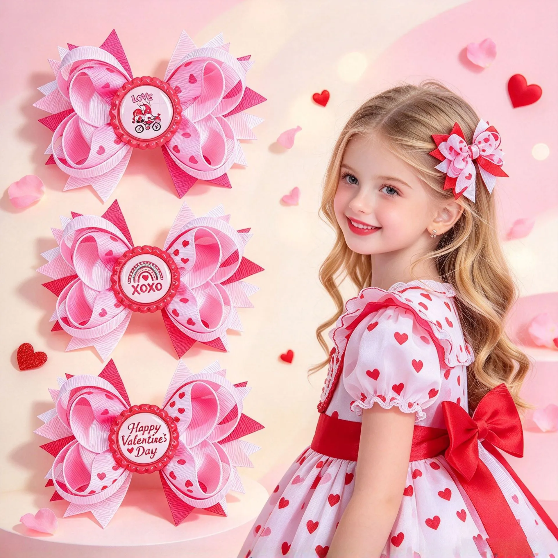 24-pezzi-fermagli-per-capelli-con-fiocco-e-stampa-a-forma-di-cuore-arcobaleno-47-pollici-fermagli-per-capelli-con-nastro-mollette-per-bambine-accessori-per-capelli-per-san-valentino-per-bambini