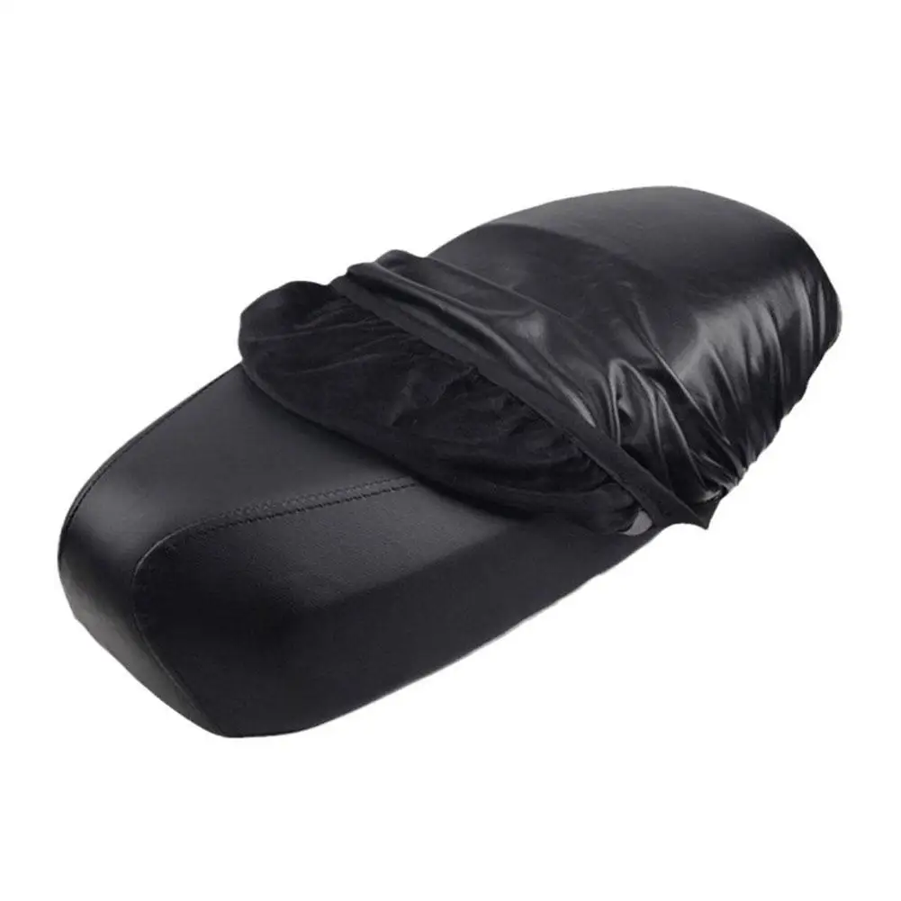 Funda de cojín de asiento de motocicleta impermeable y gruesa, correa elástica para lluvia, cubierta Universal, Electr U8J1