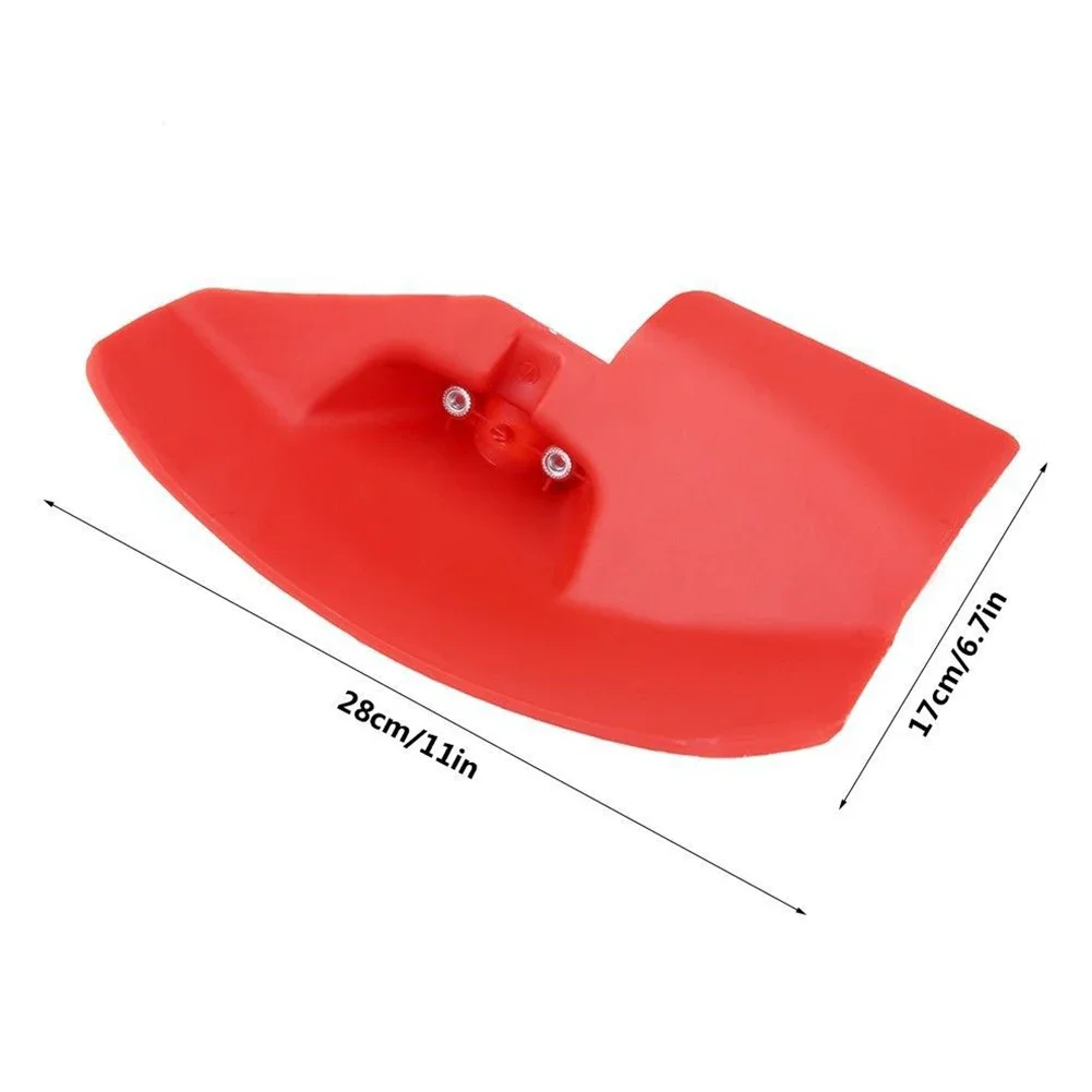 Lawn Mower Guard Plastic Trimmer 1pcs 280*170mm Blade Brushcutter Cover For 24mm 26mm 28mm Shaft String Trimmer