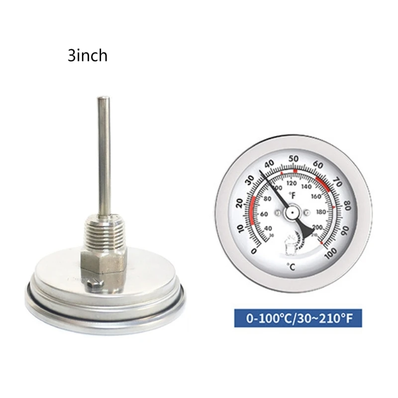 20℃-120℃ Thermometers For Brewing And Wine Making, Double Scale Display, Easy to Read Fermentation Homebrews Essential