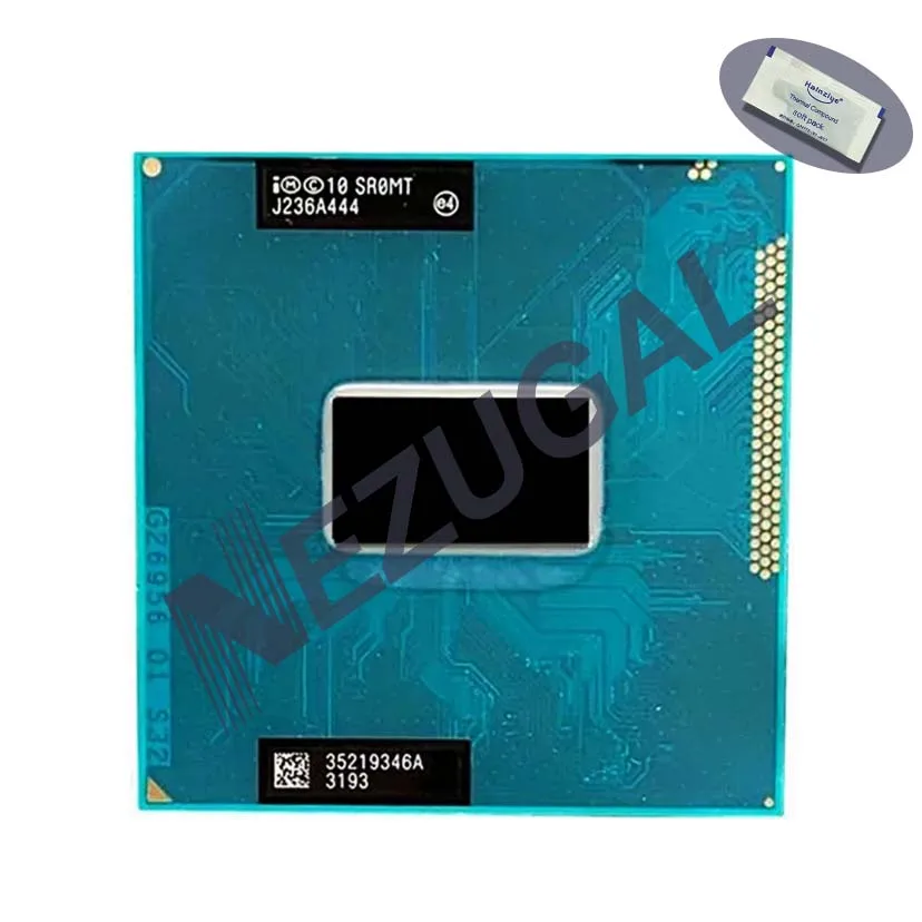 

I7-3520M I7 3520M SR0MT 2,90 ДО 3,60 ГГц Двухъядерный процессор 4M 35 Вт BGA1023 PGA988