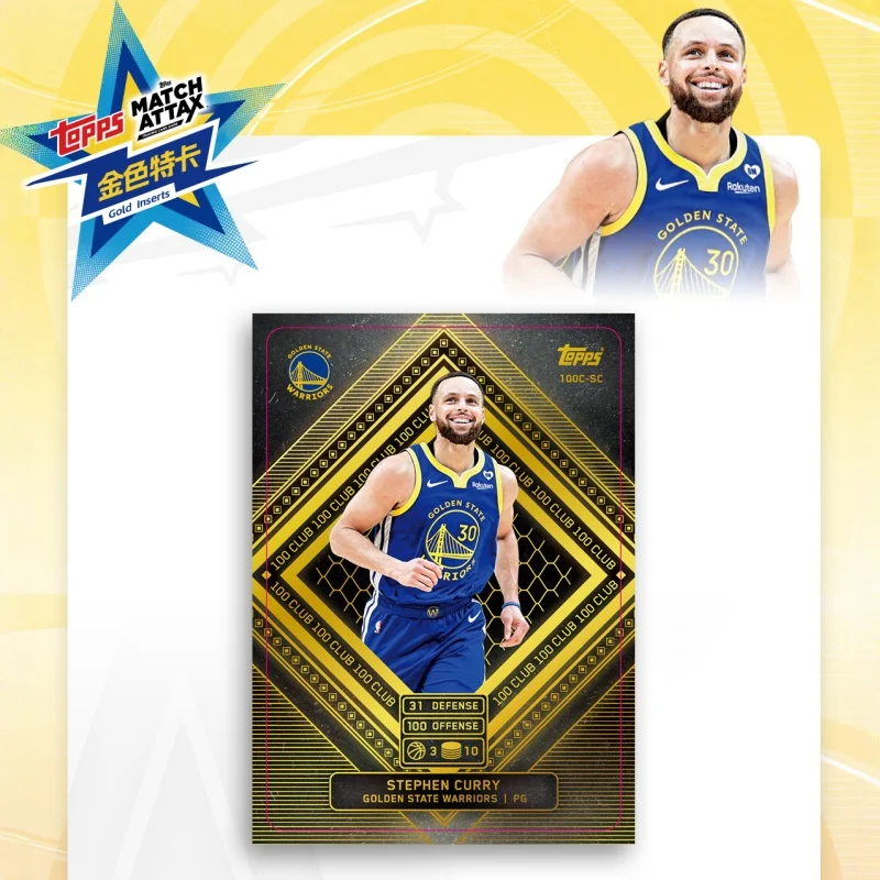 Topps NBA Match Attax Basketball Trading Card Game Original Power Super Energy Pack Collection Basketball Star Toy Merch Gift
