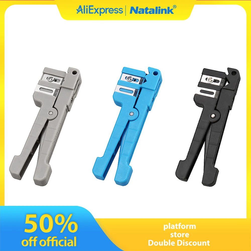 

Инструмент для зачистки оптоволокна Natalink, регулируемый инструмент для резки кабеля для 0 ~ 3,2 мм/3,2 ~ 5,6 мм/5,6 ~ 7,9 мм, инструмент для зачистки коаксиальных кабелей