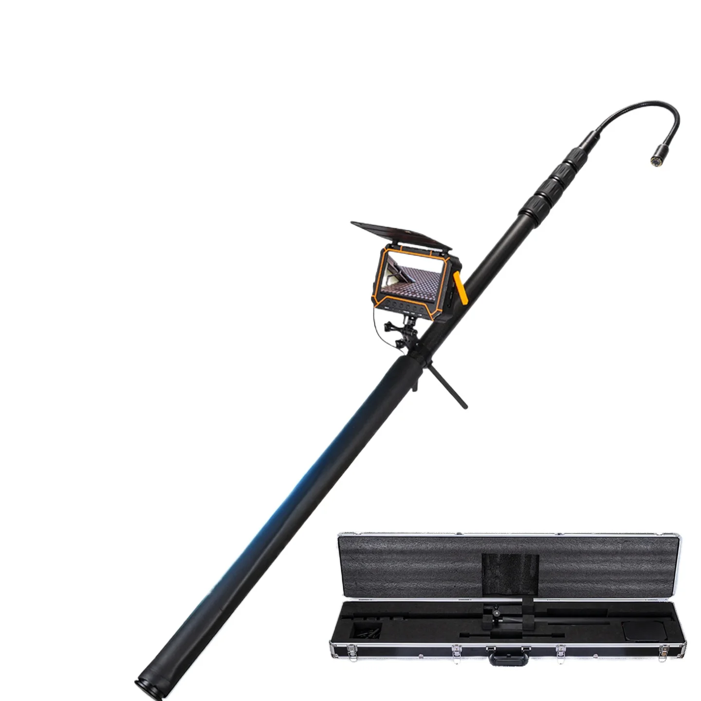 CX high definition vehicle bottom inspection mirror rescue, detector handheld telescopic rod, camera