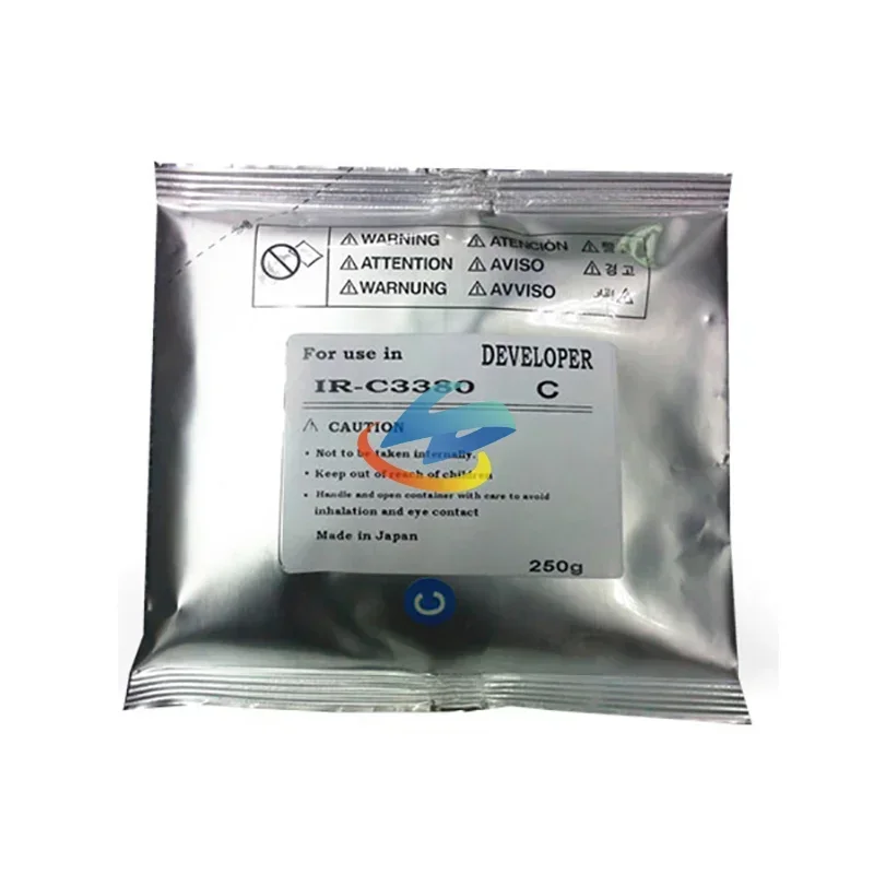 4PCS IRC3380 Developer Powder Compatible for Canon IRC3380 IRC2880 IRC 3380 2880 Highly Stable Developer CMYK/250g Copier Parts