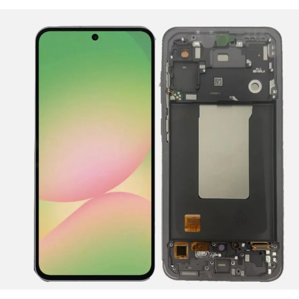 LCD Display Screen Touch Digitizer OLED Frame For Samsung Galaxy A56 5G SM-A566