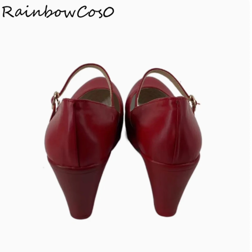 Buty do Cosplayu Wakaba Mutsumi Mortis BanG Dream It's MyGO Ave Mujica, Anime, Halloween, Boże Narodzenie, RainbowCos0 W4626