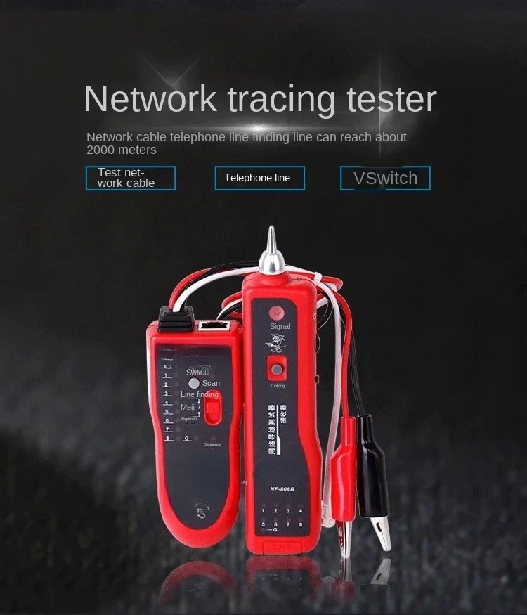 NF-806R line finder network line finder multifunctional line patrol detector