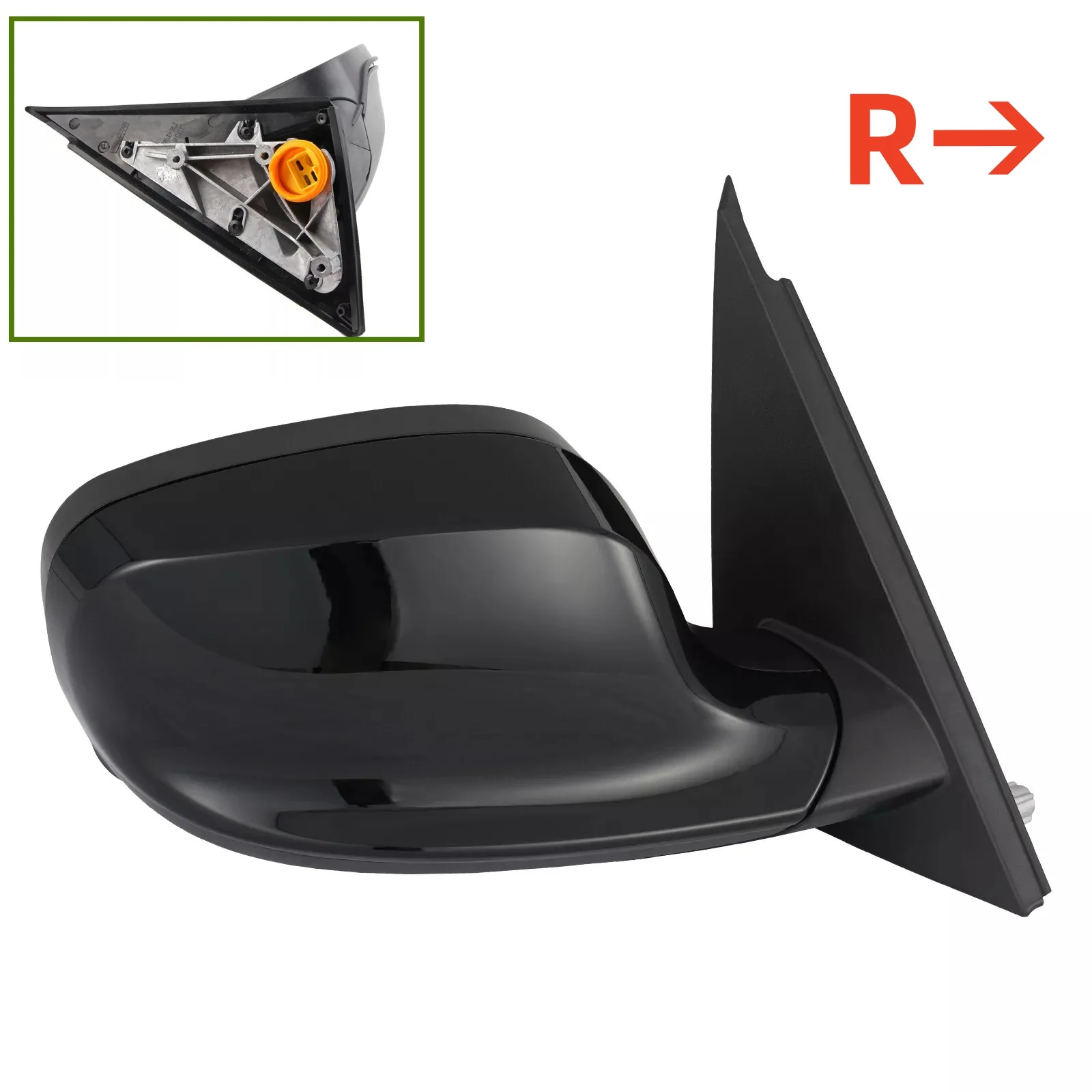 1Pc Vehicle Left/Right Side Mirror Power Heated For BMW X3 2011-2014 Car Accessories Replacement ABS Side Mirror Auto Parts