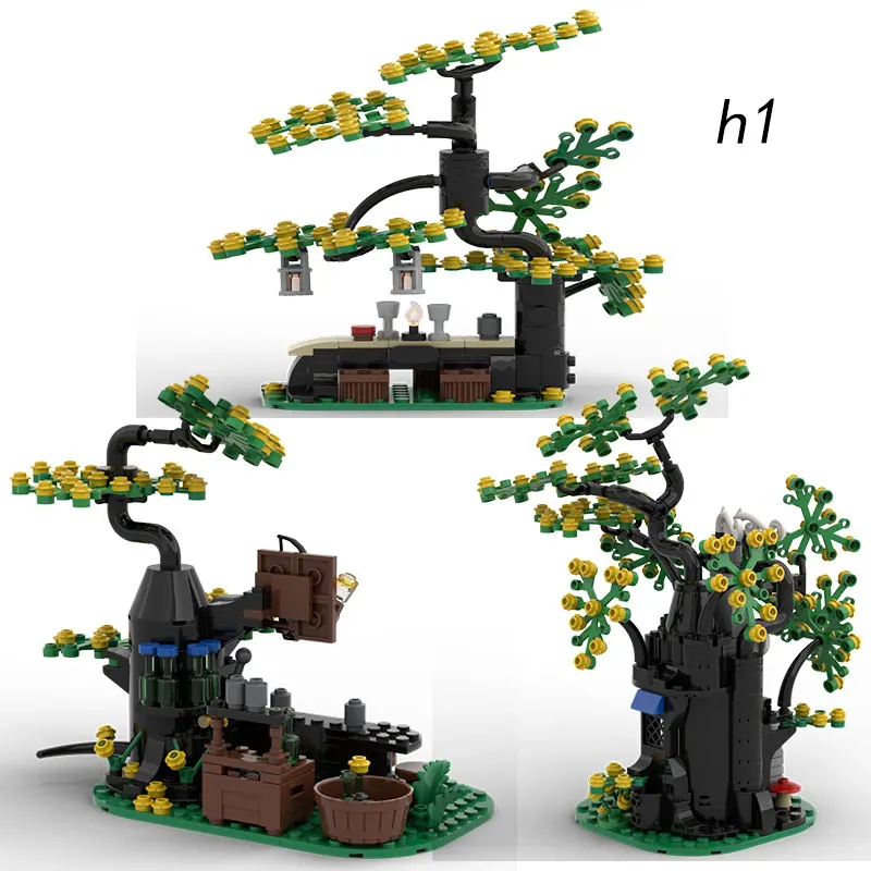 

Spot MOC-173819 281pcs 174640 175476 small particle assembly building blocks educational toy model gift set ornaments