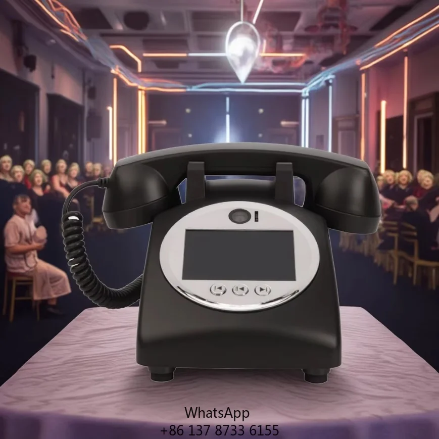 

Audio Video Guestbook Wedding Decoration Phone Audio Guest Book Phone For Birthday Christmas Party Graduation Ceremony
