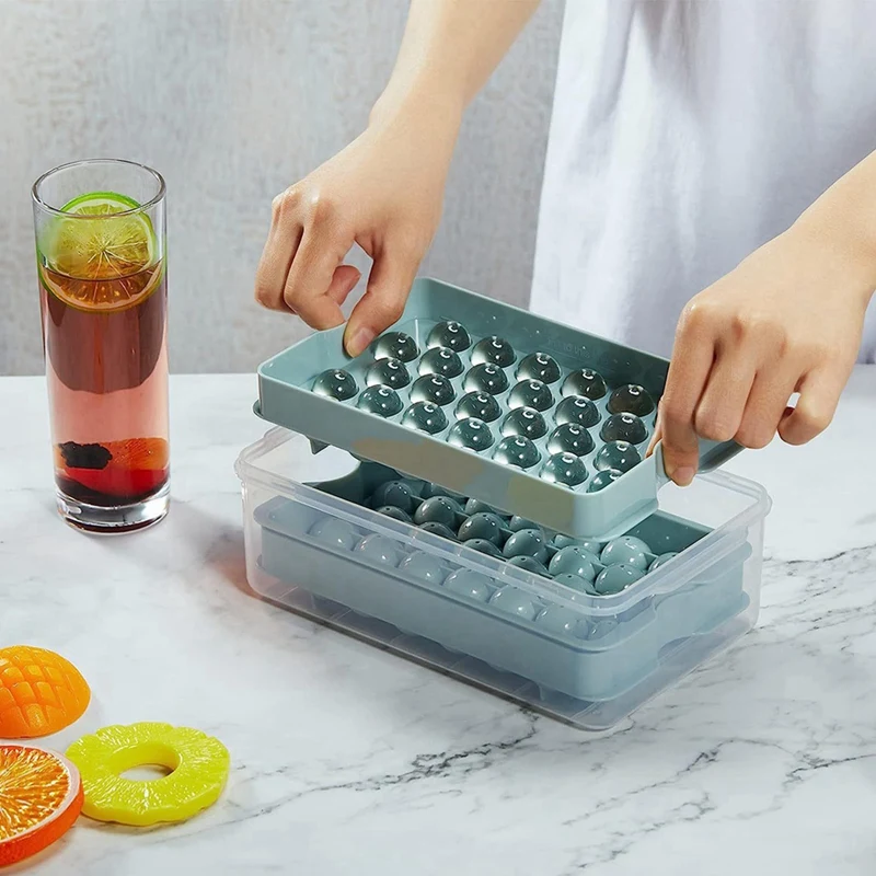 Ice Tray For Mini Fridge Freezer Crushed Ice Tray For Chilling Drinks Coffee Juice