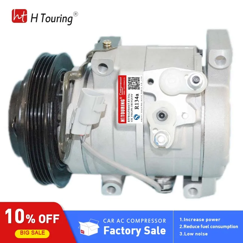 

10s17c compressor For Toyota Prado 2700 RZJ120 88320-35720 88320-6A050 8832035720 883206A050 4PK