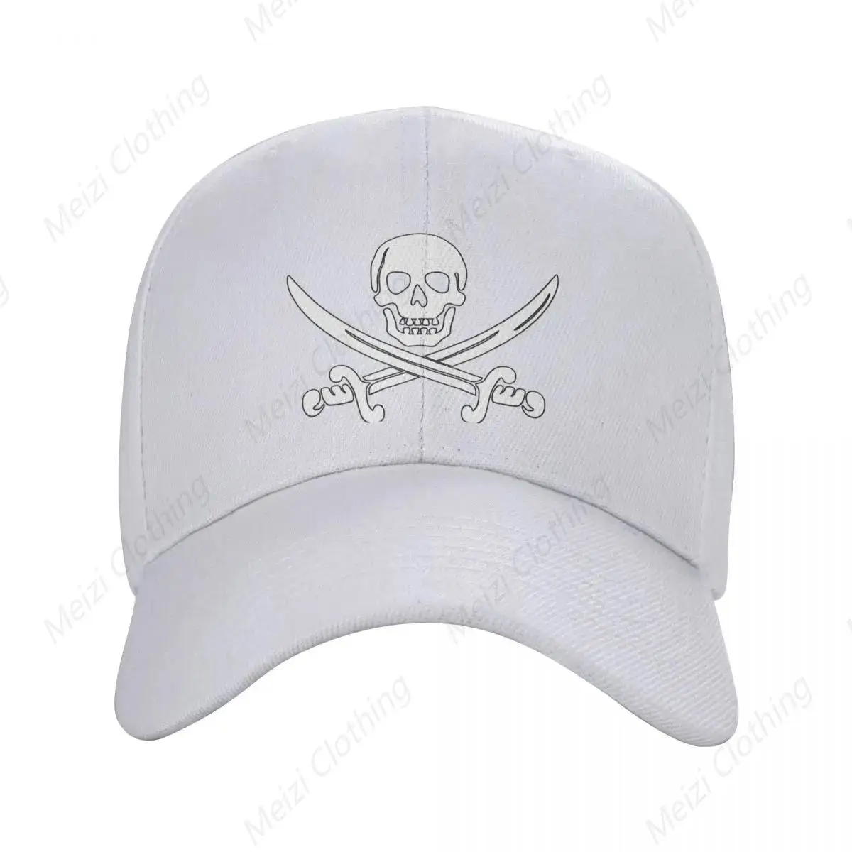 

Hip hop Handsome Classic Unisex Skull Baseball Cap Adjustable Men Women Sports Snapback Caps