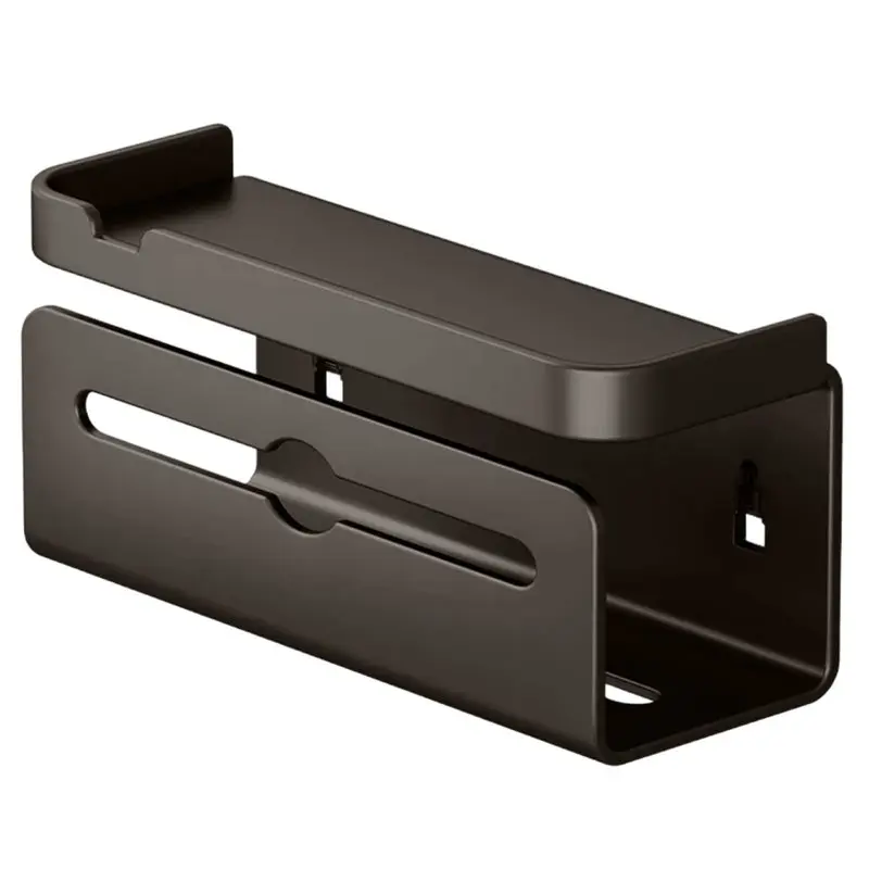 

【FLASH-SALE!】Wall-Mounted Toilet Paper Holder Storage Tray Tissue Box Paper Roll Holder Steel Phone Stand Toilet Organizer House