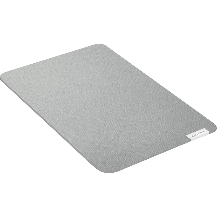 

Pro Glide Soft Mouse Mat: Thick HighDensity Rubber Foam Textured MicroWeave Cloth Surface AntiSlip Base Medium Size