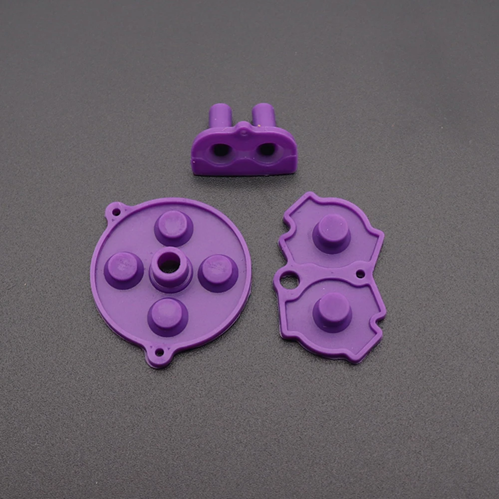 GBA Rubber Button Conductive Pads for GameBoy Advance Keypad A-B D-pad Start Select Buttons Conductive Pads