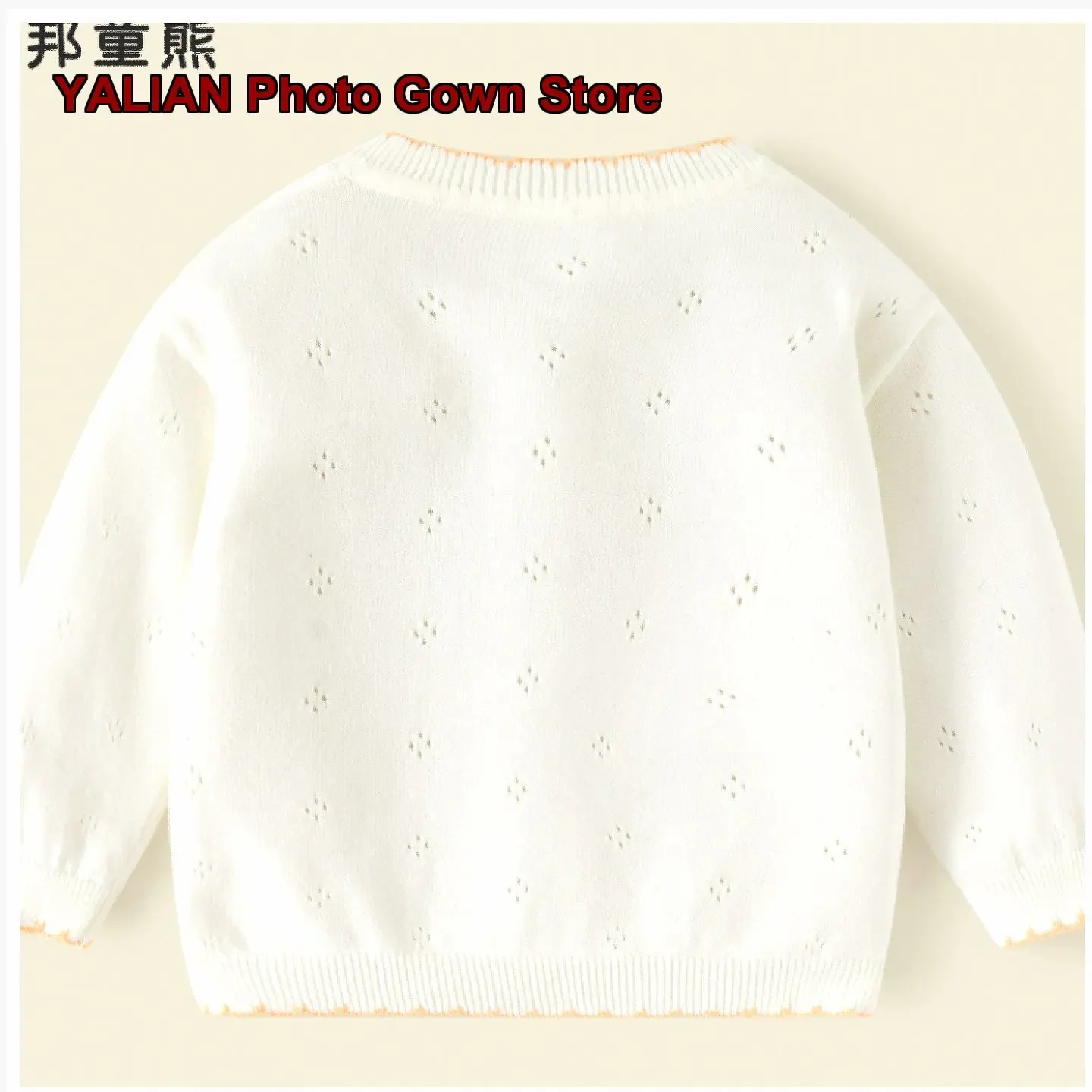 Infant Knit Cardigan Thin Baby Girl Air-Conditioning Shirt Summer Girls Outerwear Linen Top Children Kids