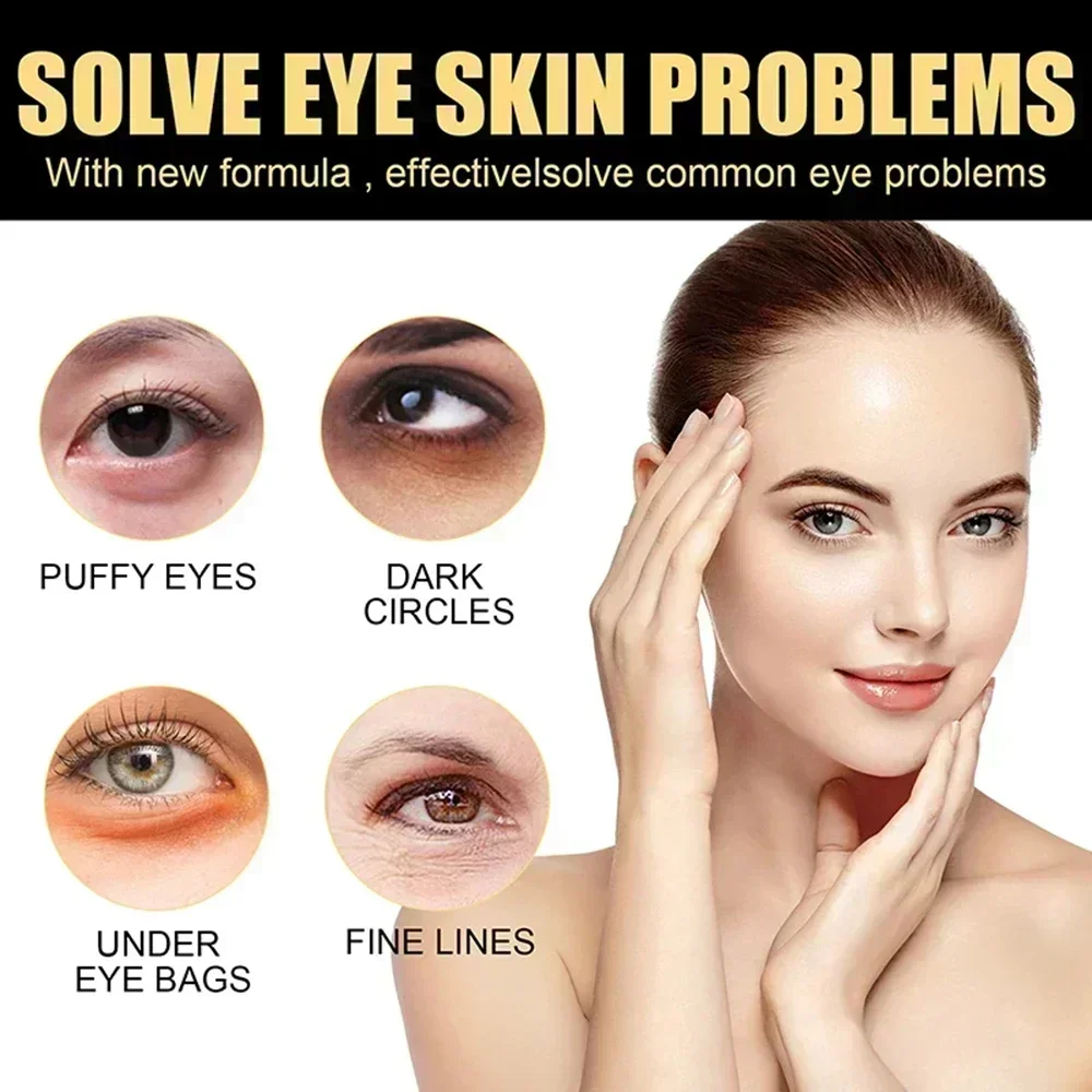 Crema reafirmante para ojos, aclara las bolsas de ojos, antiarrugas, elimina las ojeras, elimina las líneas finas, las ojeras, hidrata el cuidado de los ojos