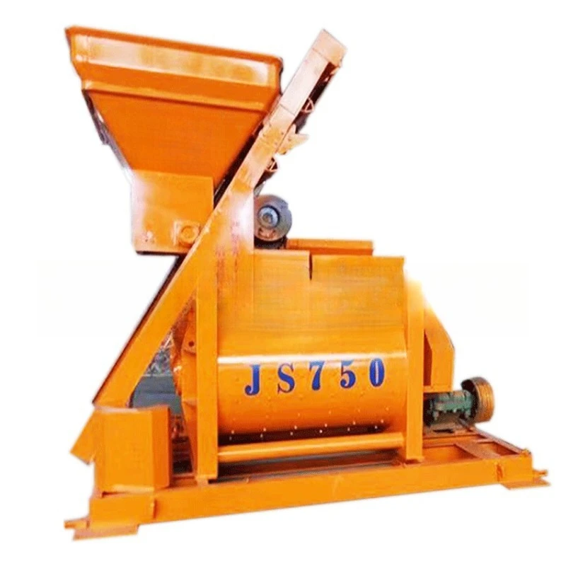Automatic concrete mixer