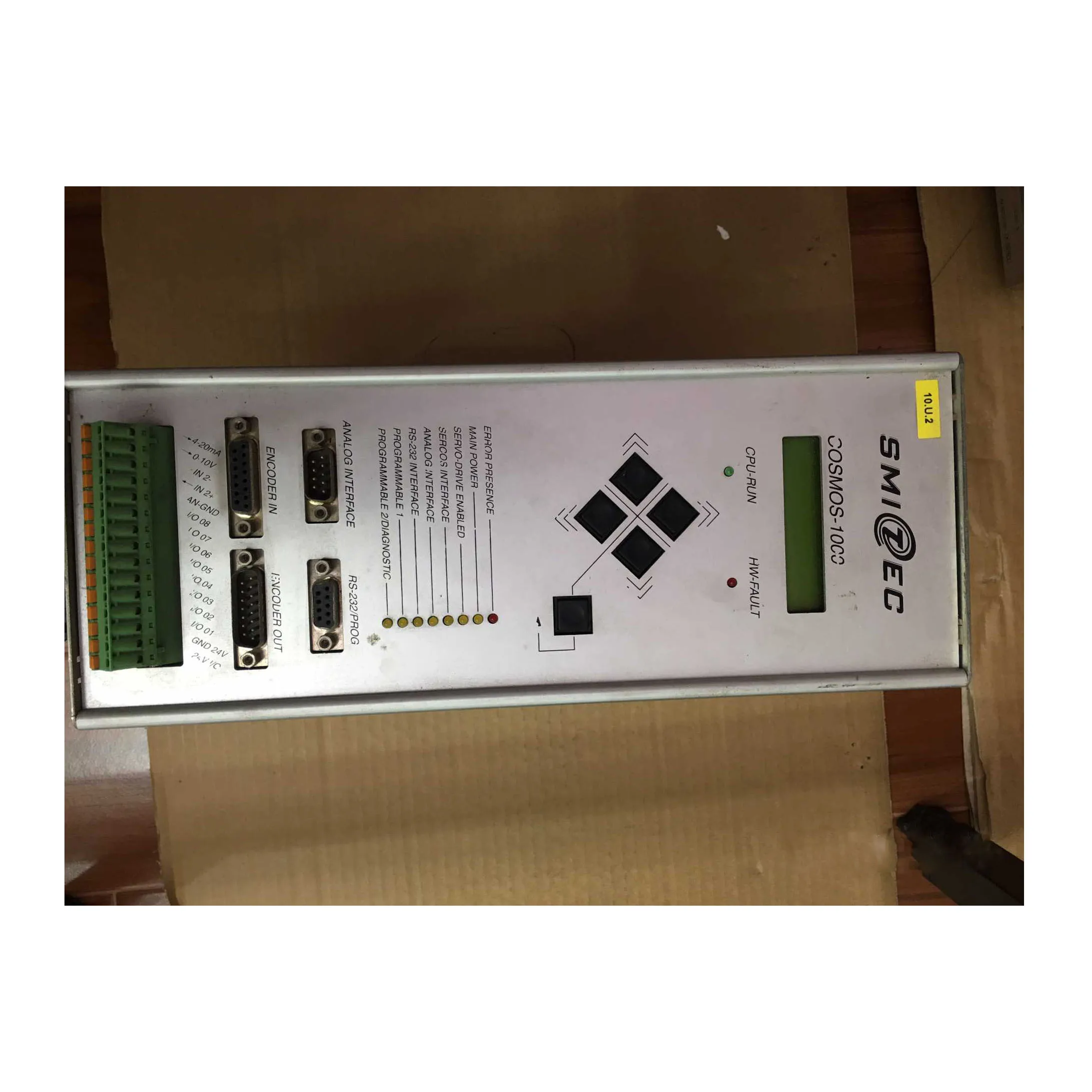 

Original SMITEC COSMOS-1000 KZ100040 CSP22XX021300012010 Servo Controller